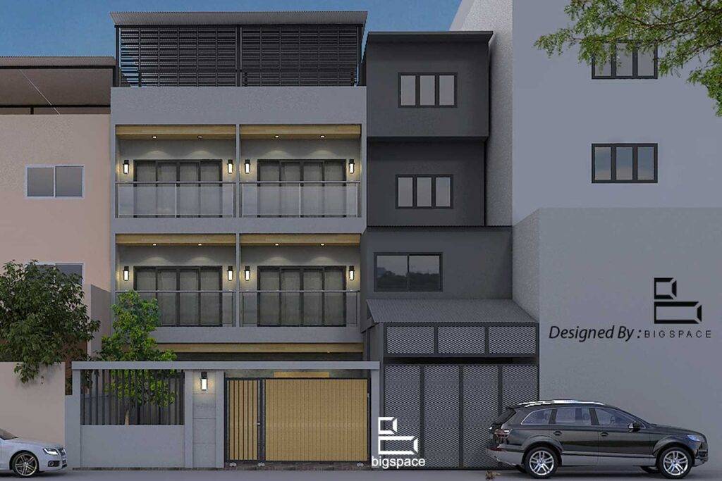ผลงานออกบบ รีโนเวท ตึกเก่า