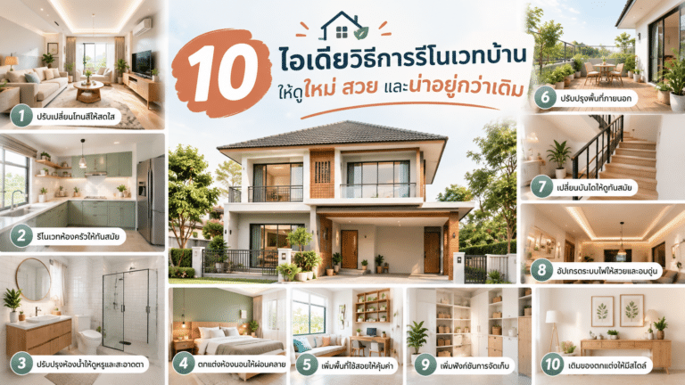 10 ไอเดียรีโเวทบ้าน